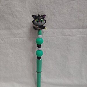 Disney Doorable- Lucifer- Handmade Beaded Pen Cinderella
